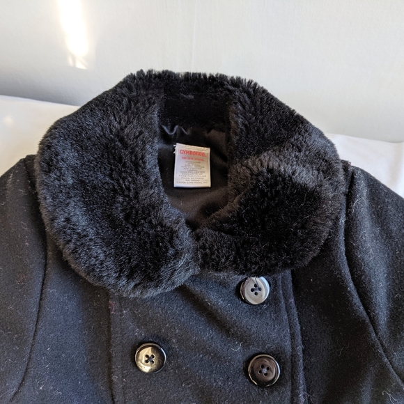 EUC Gymboree girl toddler pea coat size 18-24 months - Picture 5 of 7